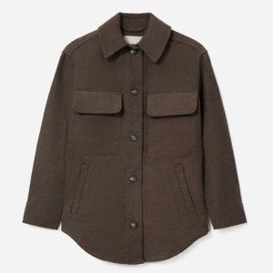 Everlane Brown Shirt Jacket